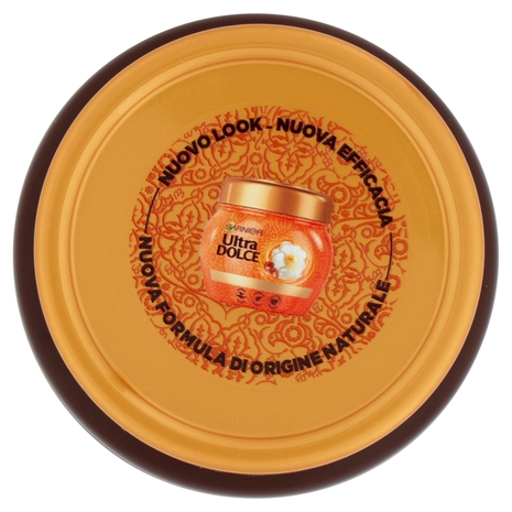 Garnier Ultra Dolce Hair Remedy Maschera per Capelli Nutriente Argan e Camelia, 340 ml